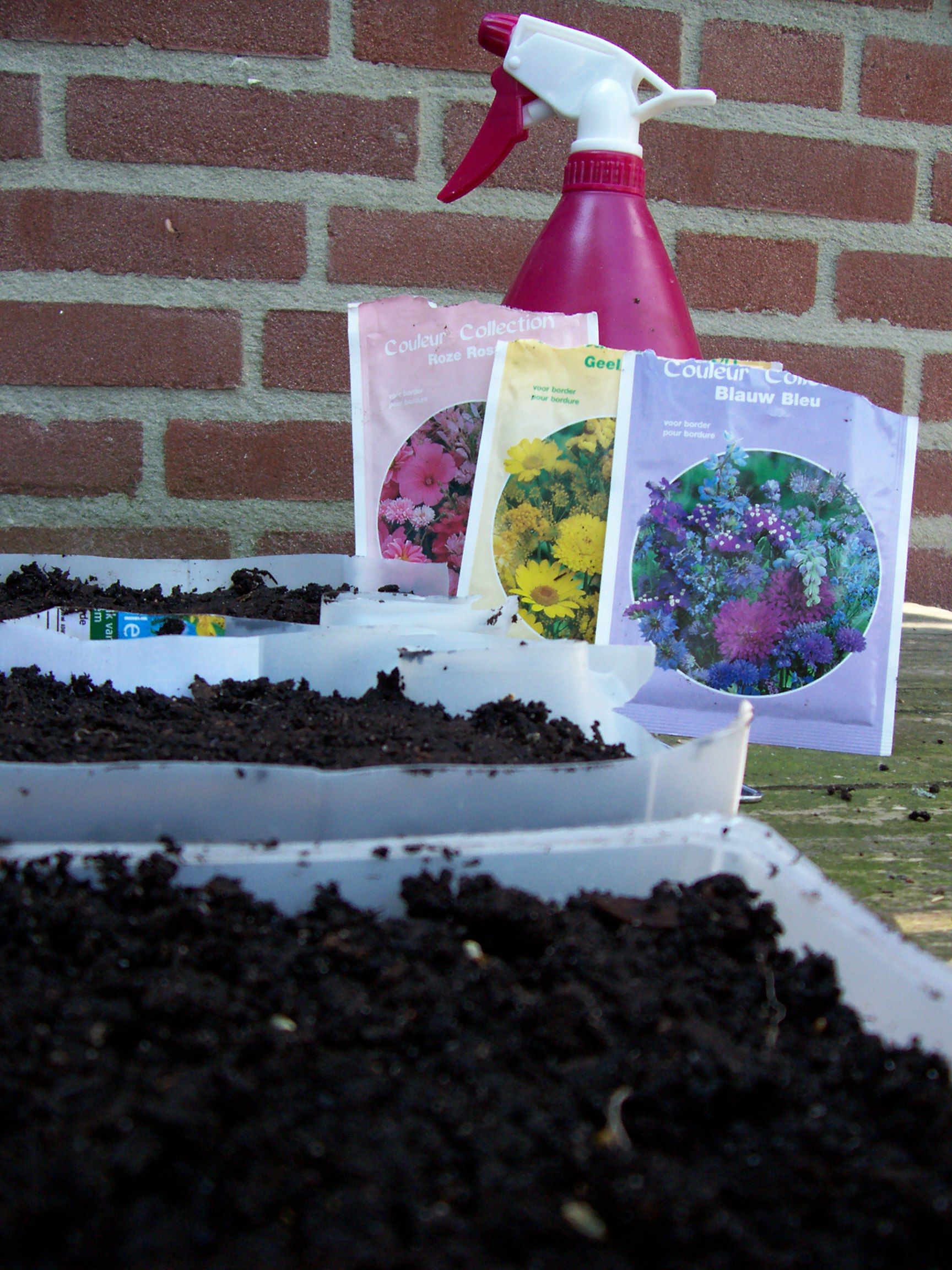 Home-made Plant-boxes