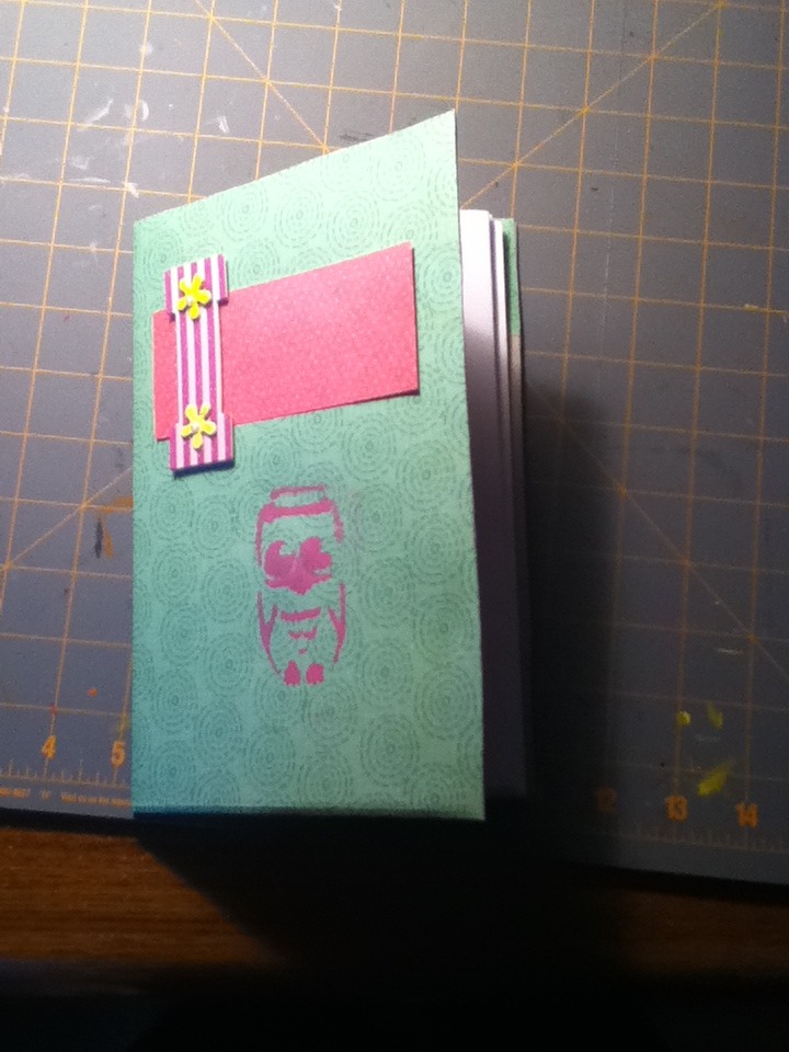 DIY Recycled Notebook!