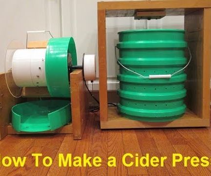 How to Make an Apple Masher and Cider Press