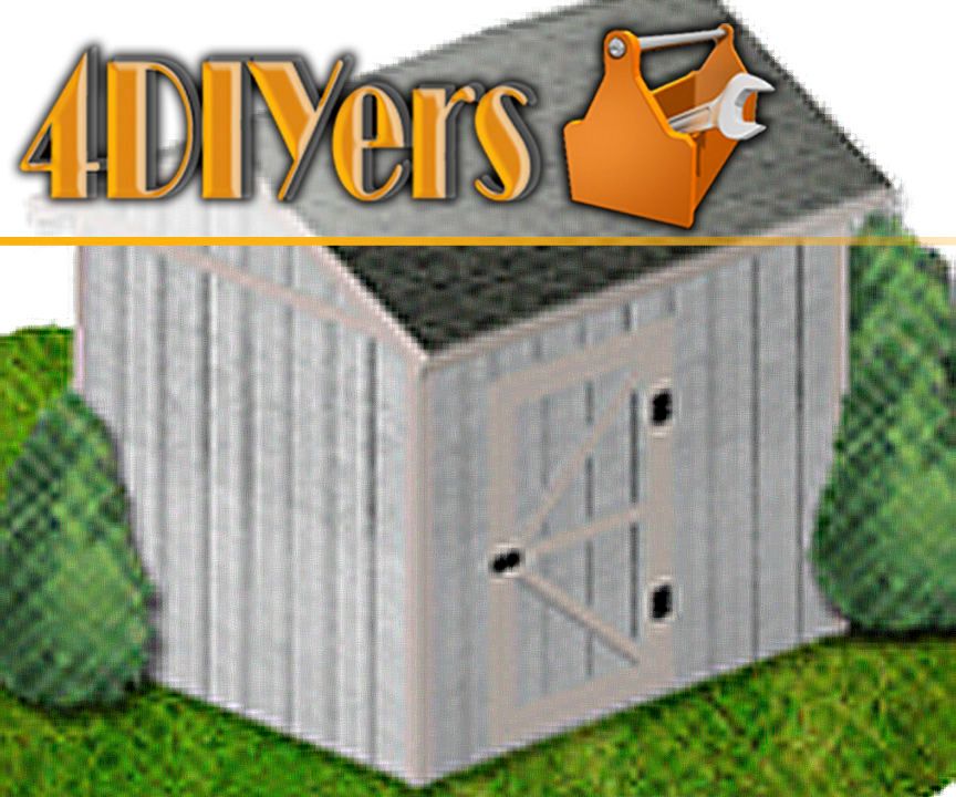 8x10 Shed Plans (Free)