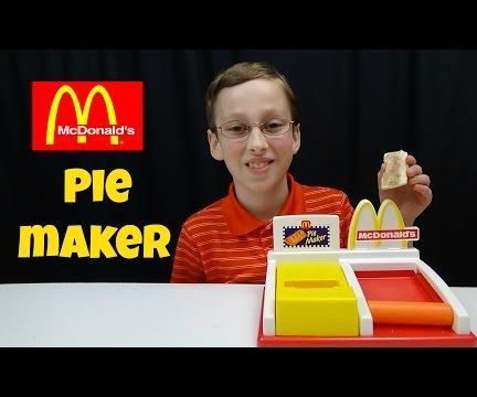 McDonald's Pie Maker Toy Review