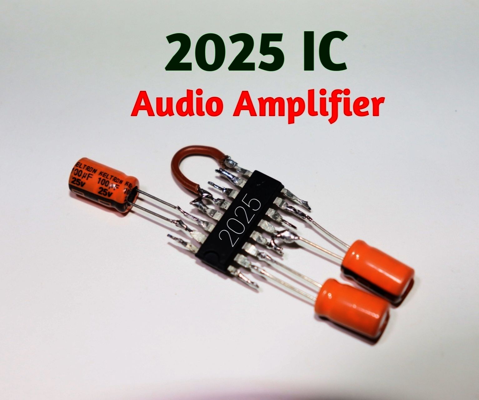 2025 IC Audio Amplifier Circuit 15 Steps Instructables