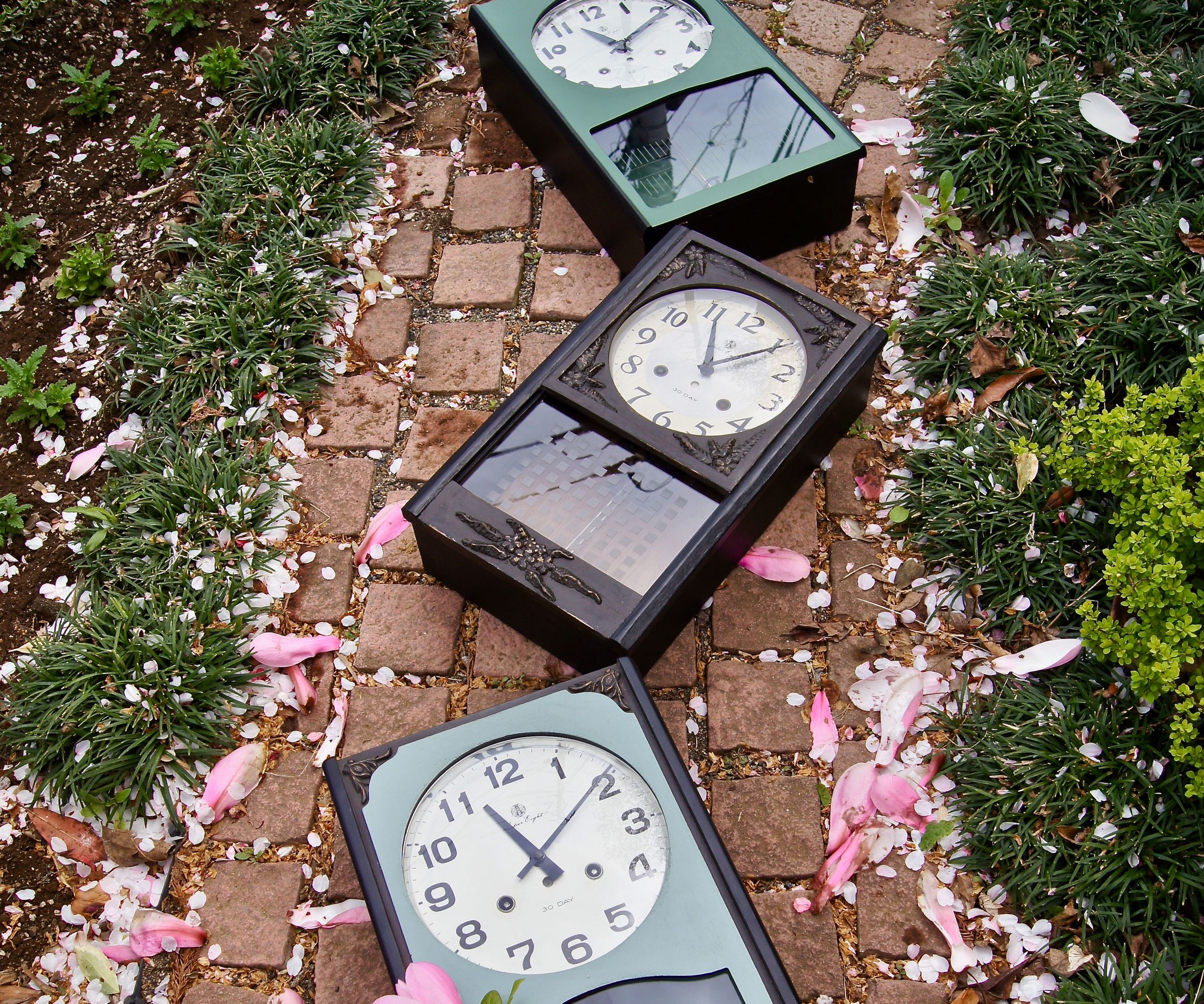 Three Junk Clocks - Fixed and Flipped
