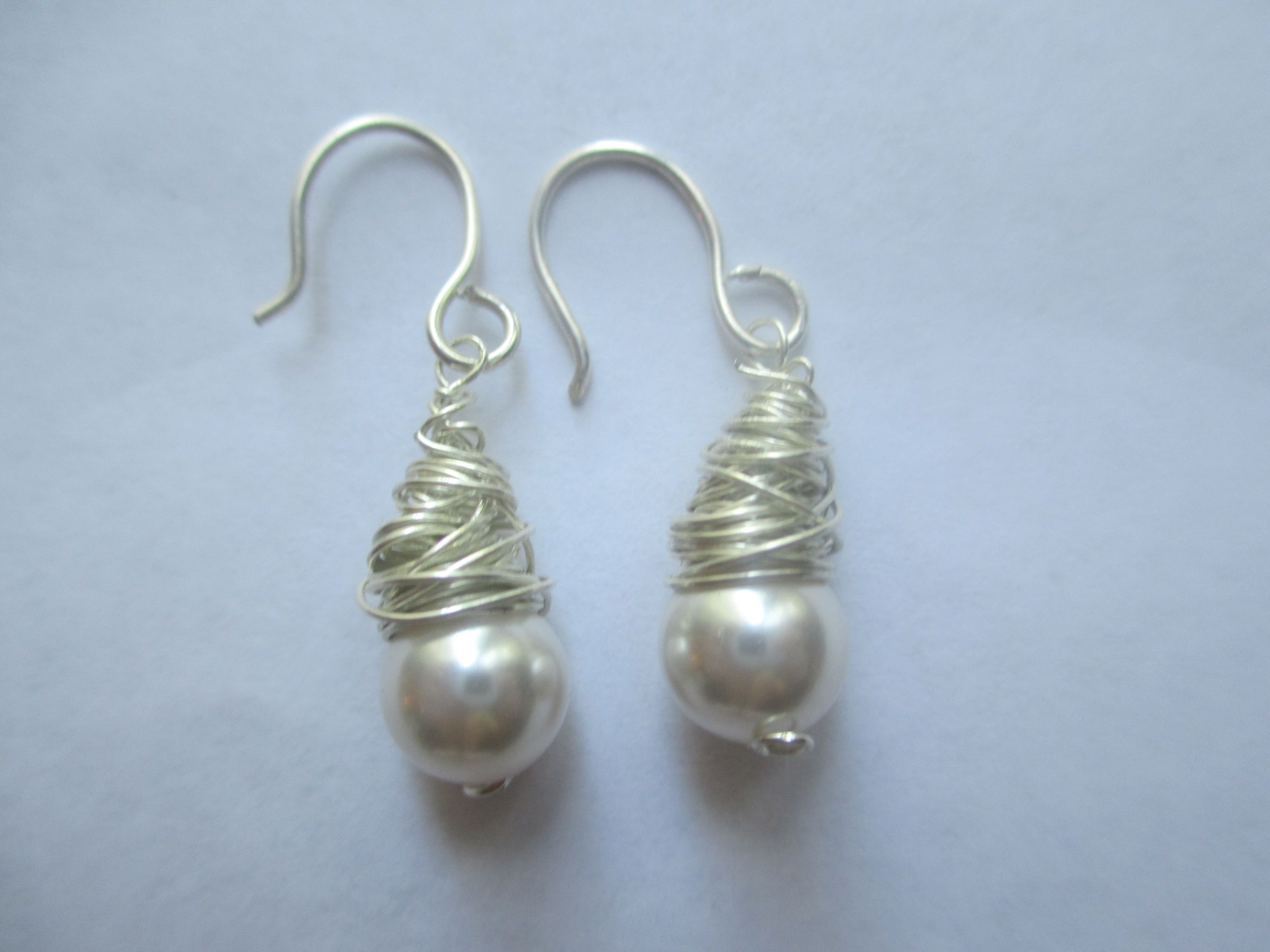 Beginner How to Briolette Wire Wrap Pearl Earrings/Pendant Instructables