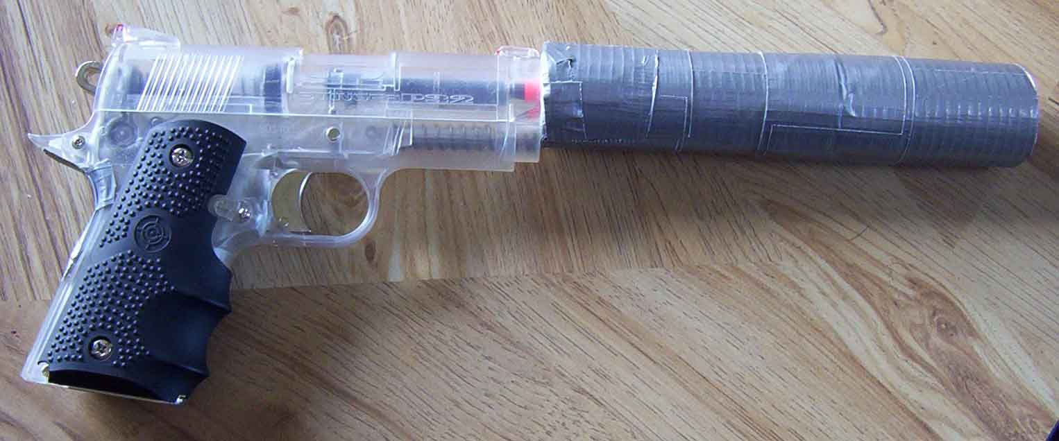 Airsoft Gun Silencer