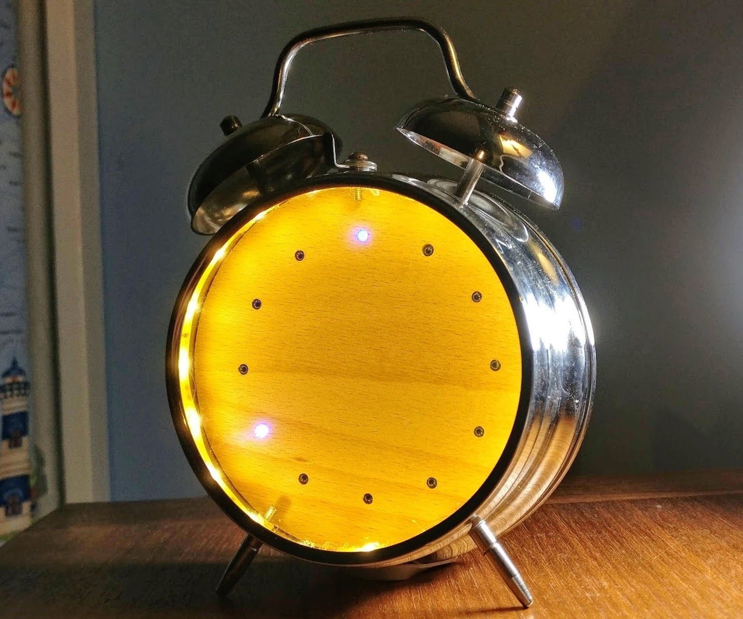 Upcycled Alarm Clock Smart Light
