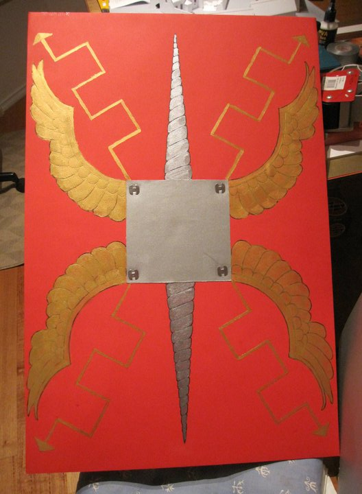 How to make a Roman shield