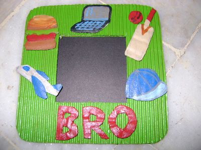 Family Fun Photo Frames From Recycled Materials : 6 Steps (with ...