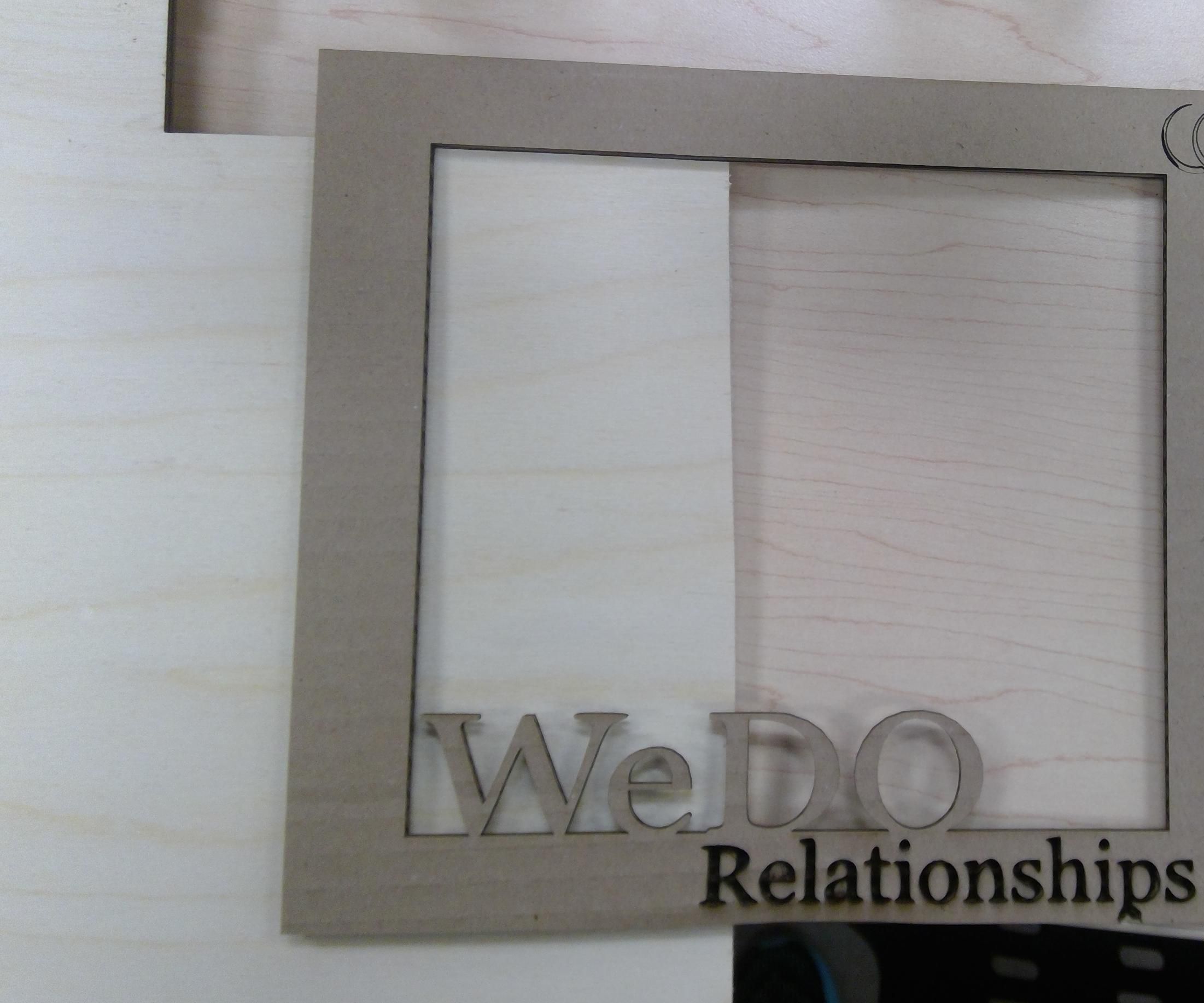 WeDo Relationships Picture Frame