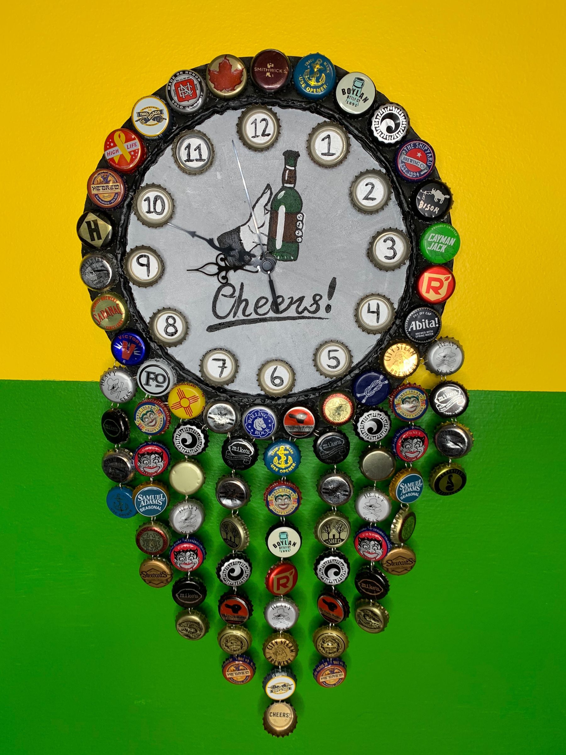 Bottle Cap Clock 9 Steps (with Pictures) Instructables