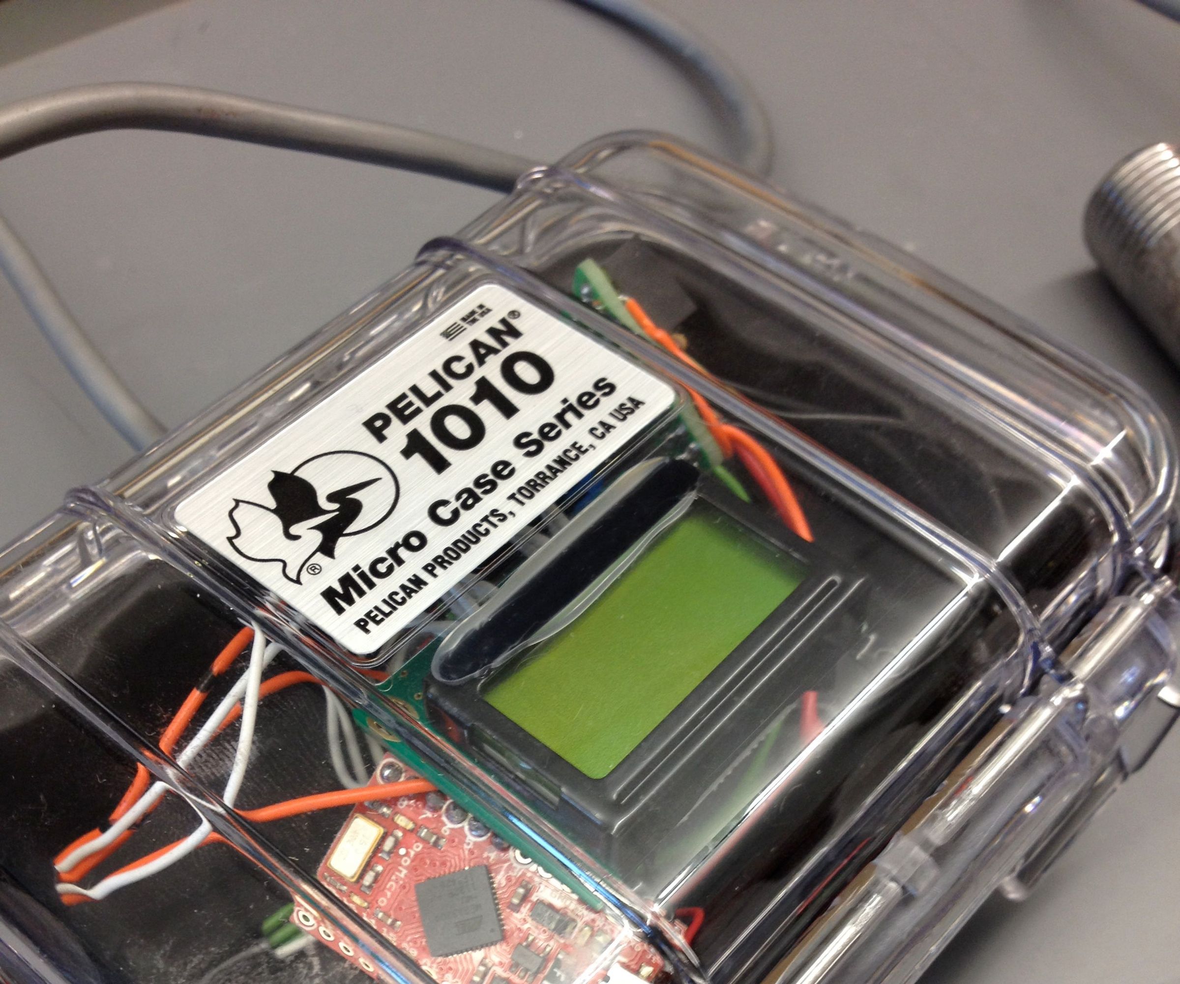 Shower Monitor Arduino With LCD Display