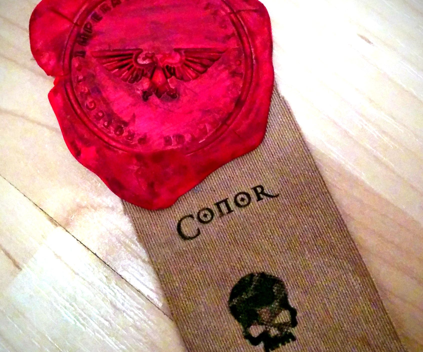 Stamping Warhammer Sigillum Sanctum