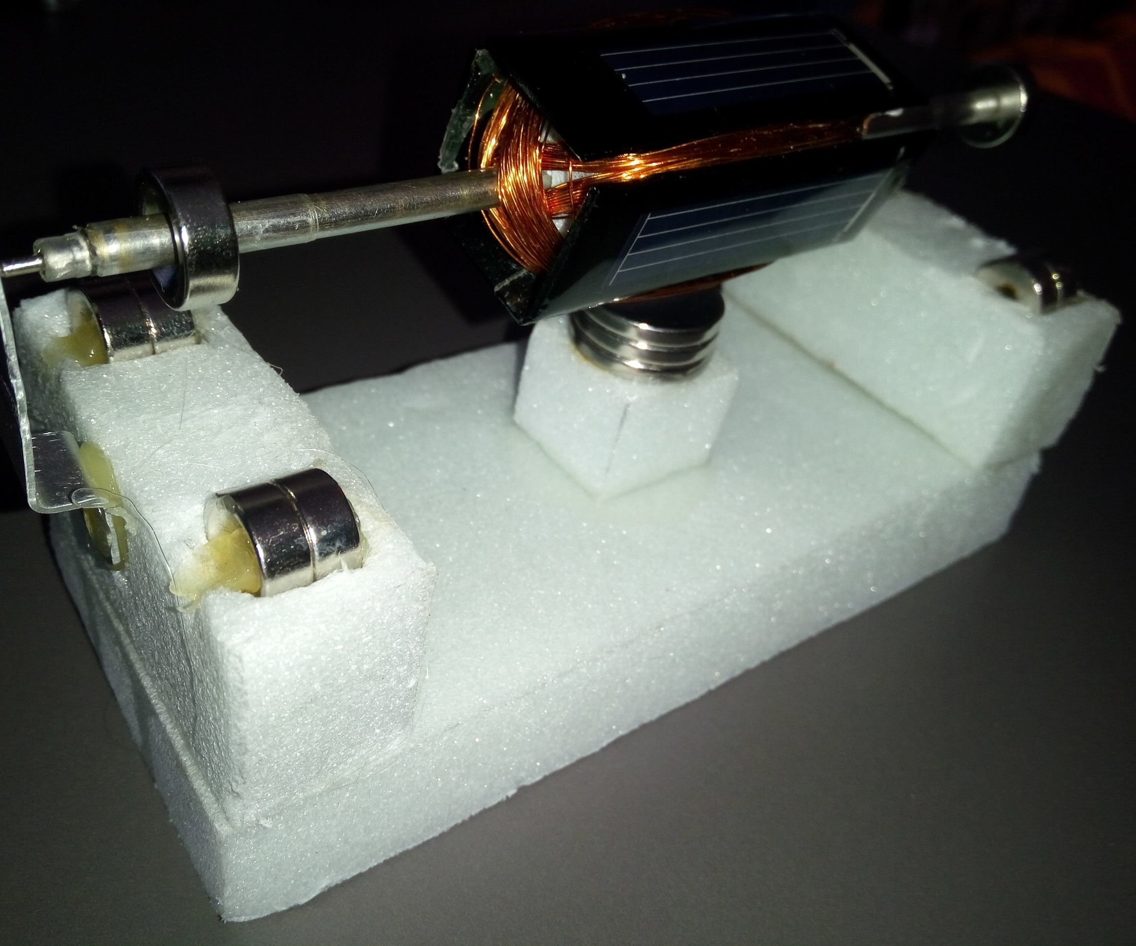 The Simplest Mendocino Motor  Which Is Made of Expanded Polystyrene