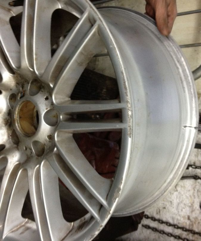 How to Repair a Cracked Alloy Wheel