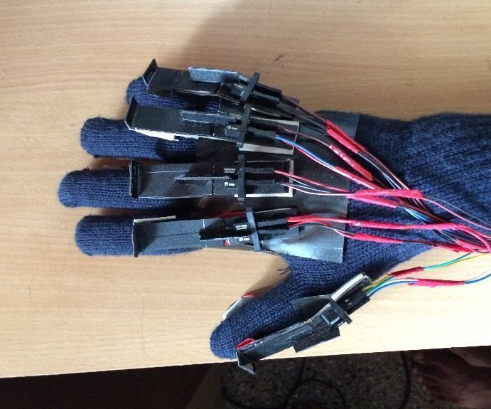 Braille Hand Glove