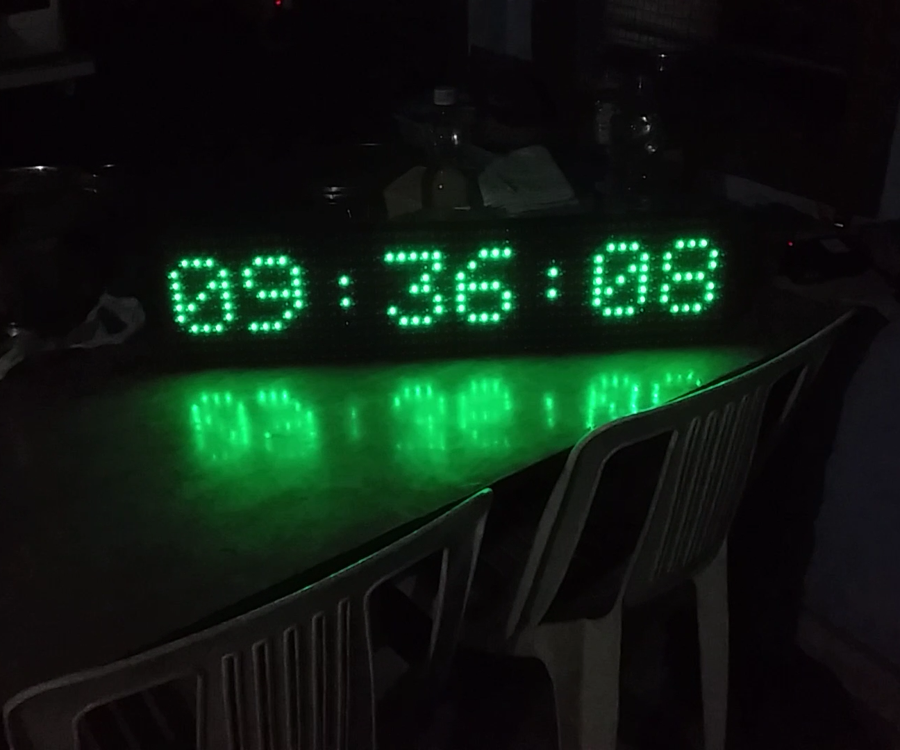 DIY RGB LED Panel Clock