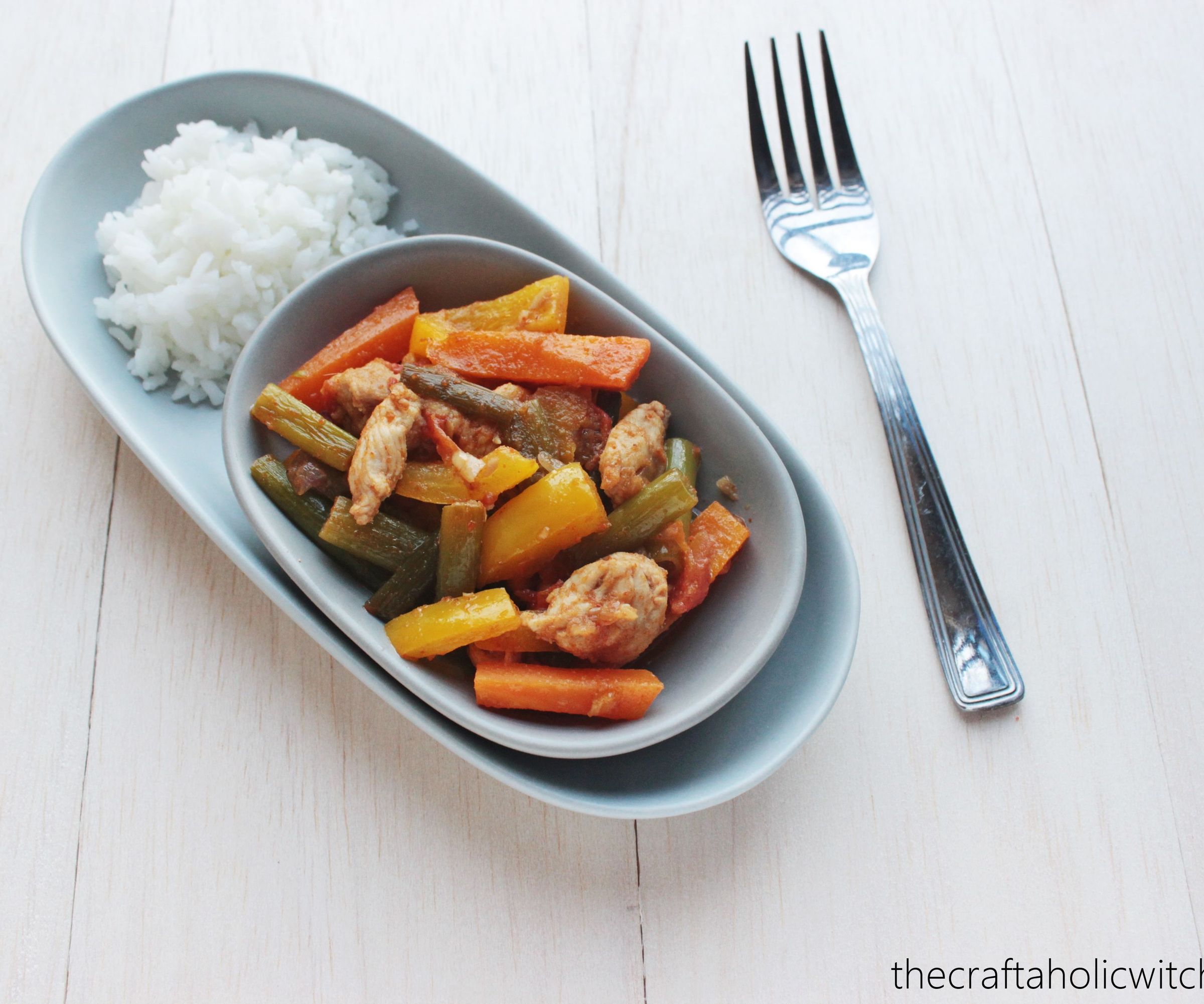 Spicy Chicken-Veggie Mix