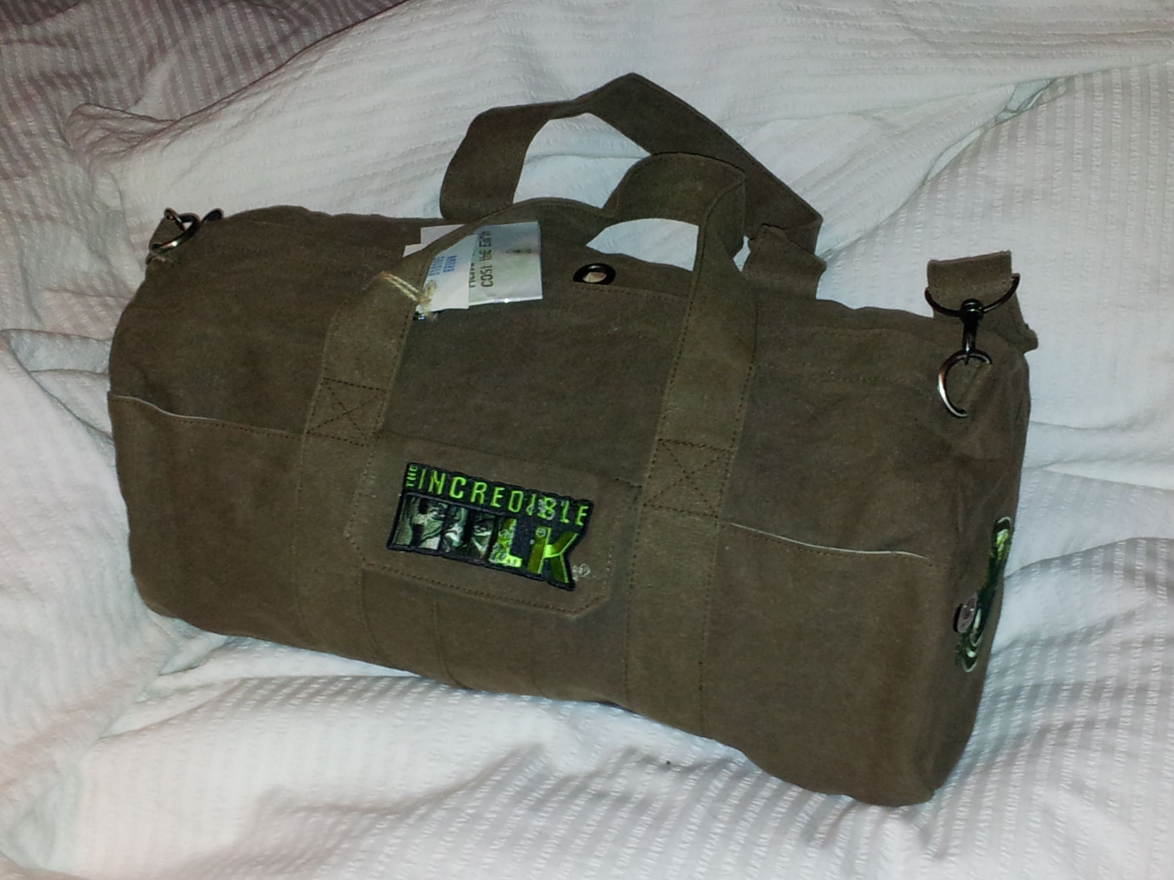 Quick Win - Hulk Fan Bag Project