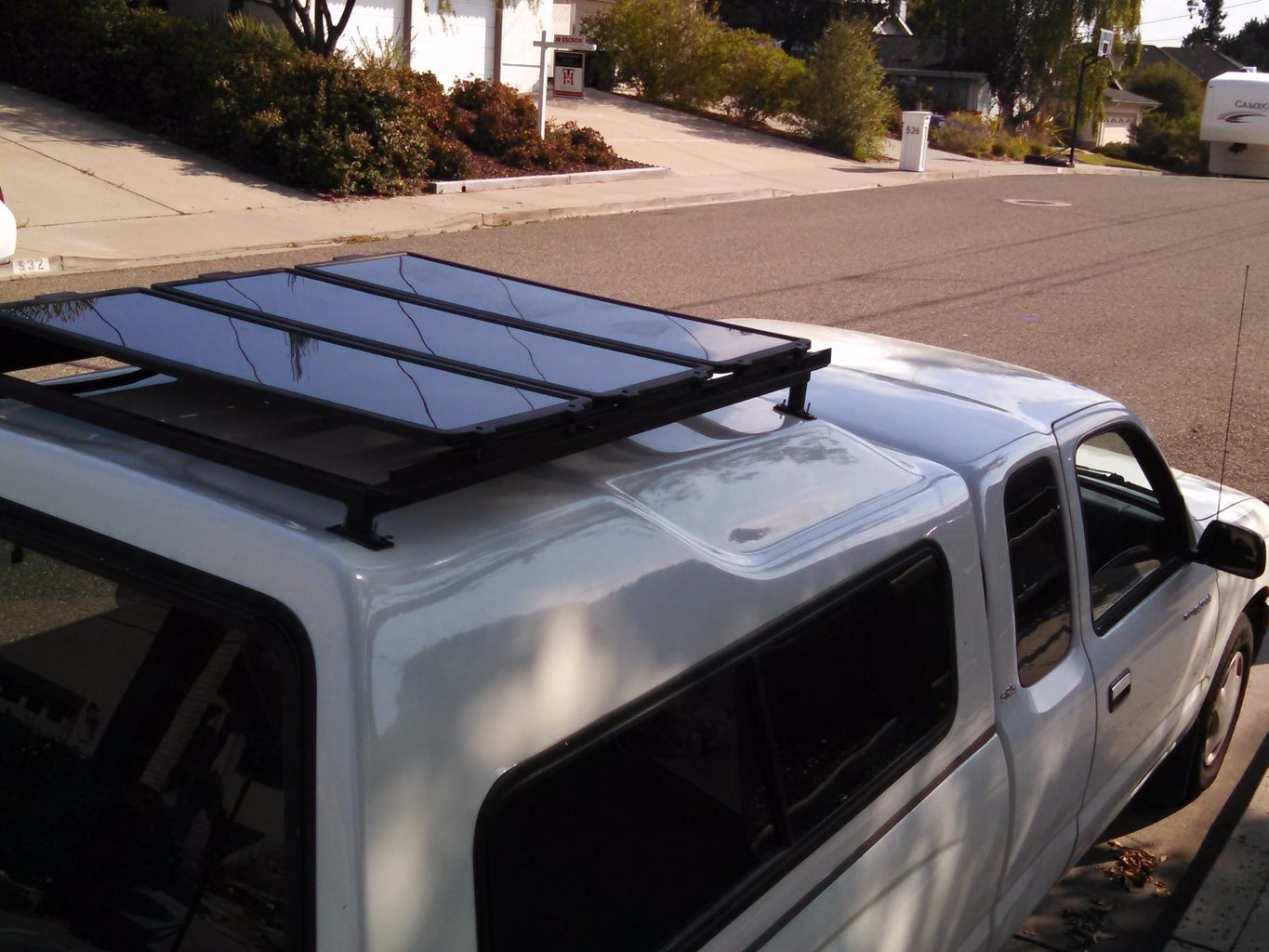 Installing a DIY Roof Rack for Solar Panels : 4 Steps (with Pictures ...