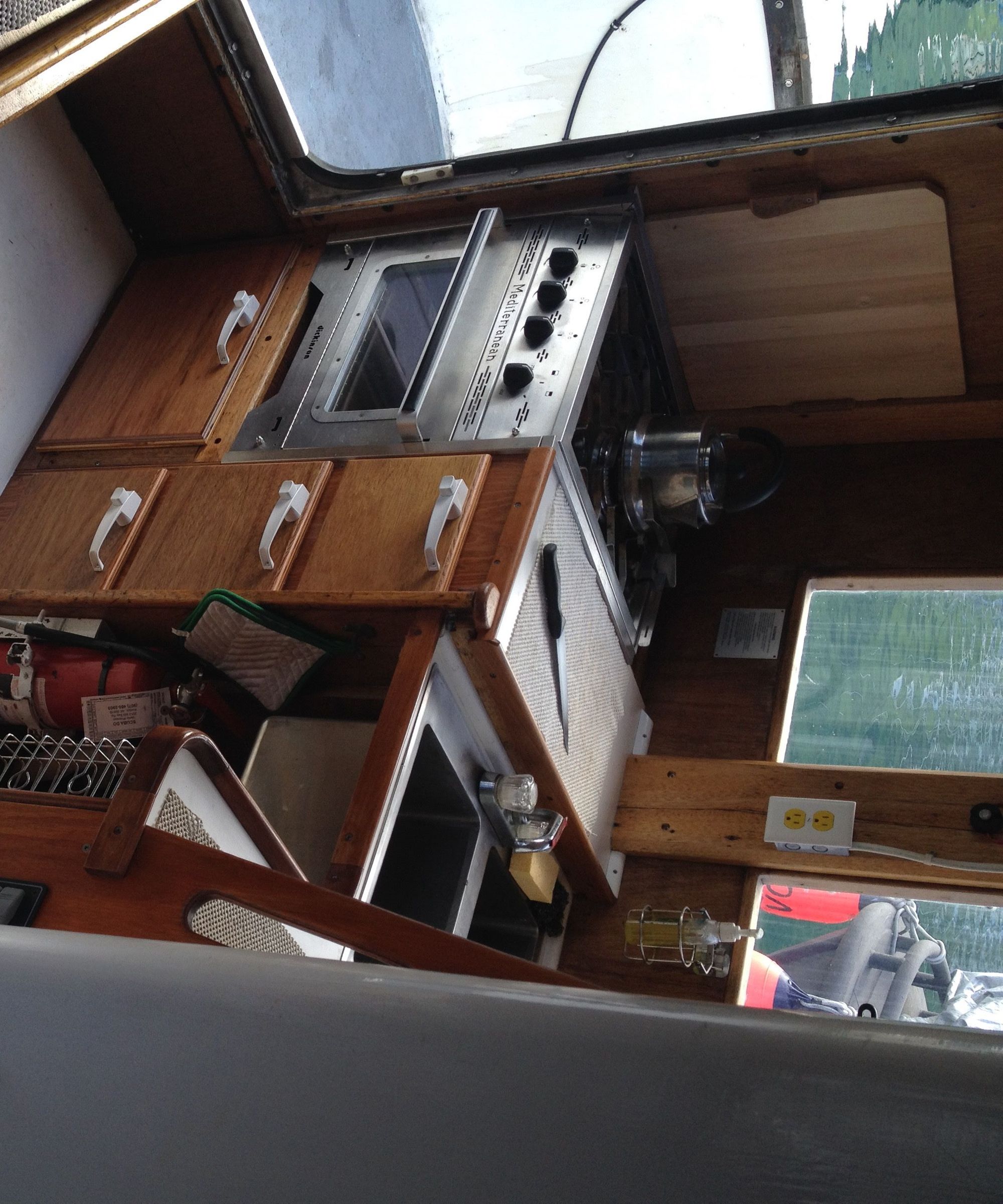 My Rebuilt Boat Galley
