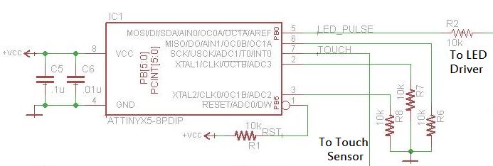 Schematic Overview 3 - Microcontroller