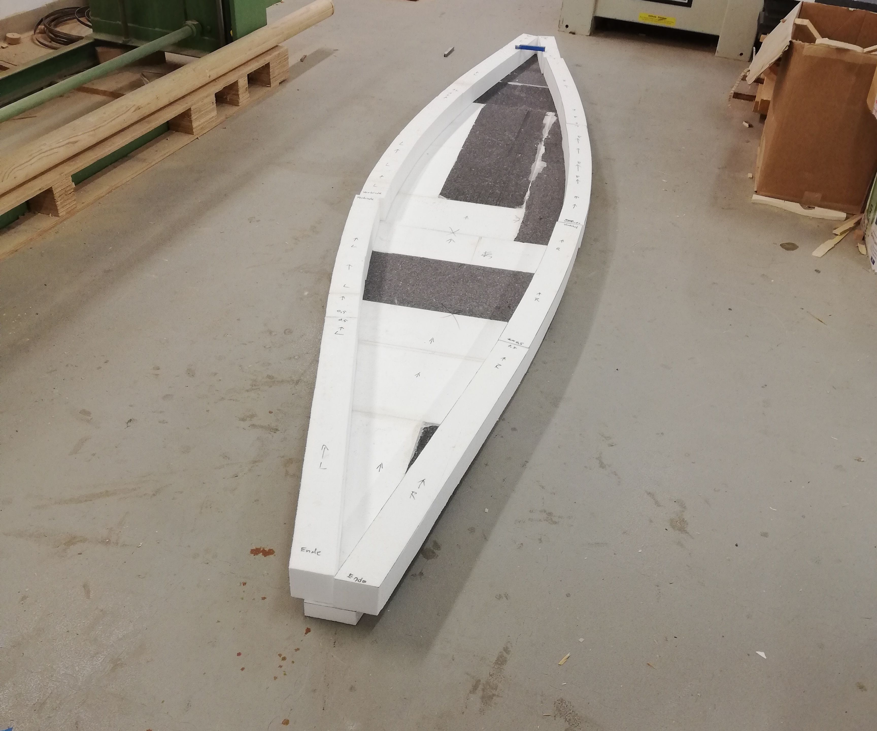Sawfish 16 a Styrofoam Kayak