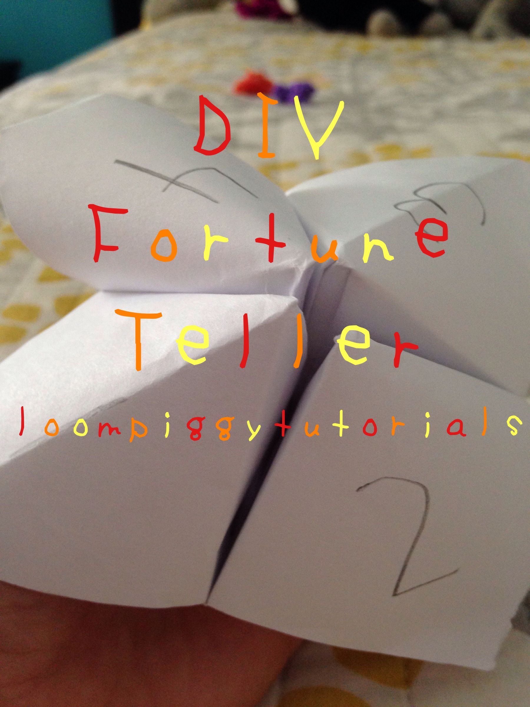 DIY Fortune Teller