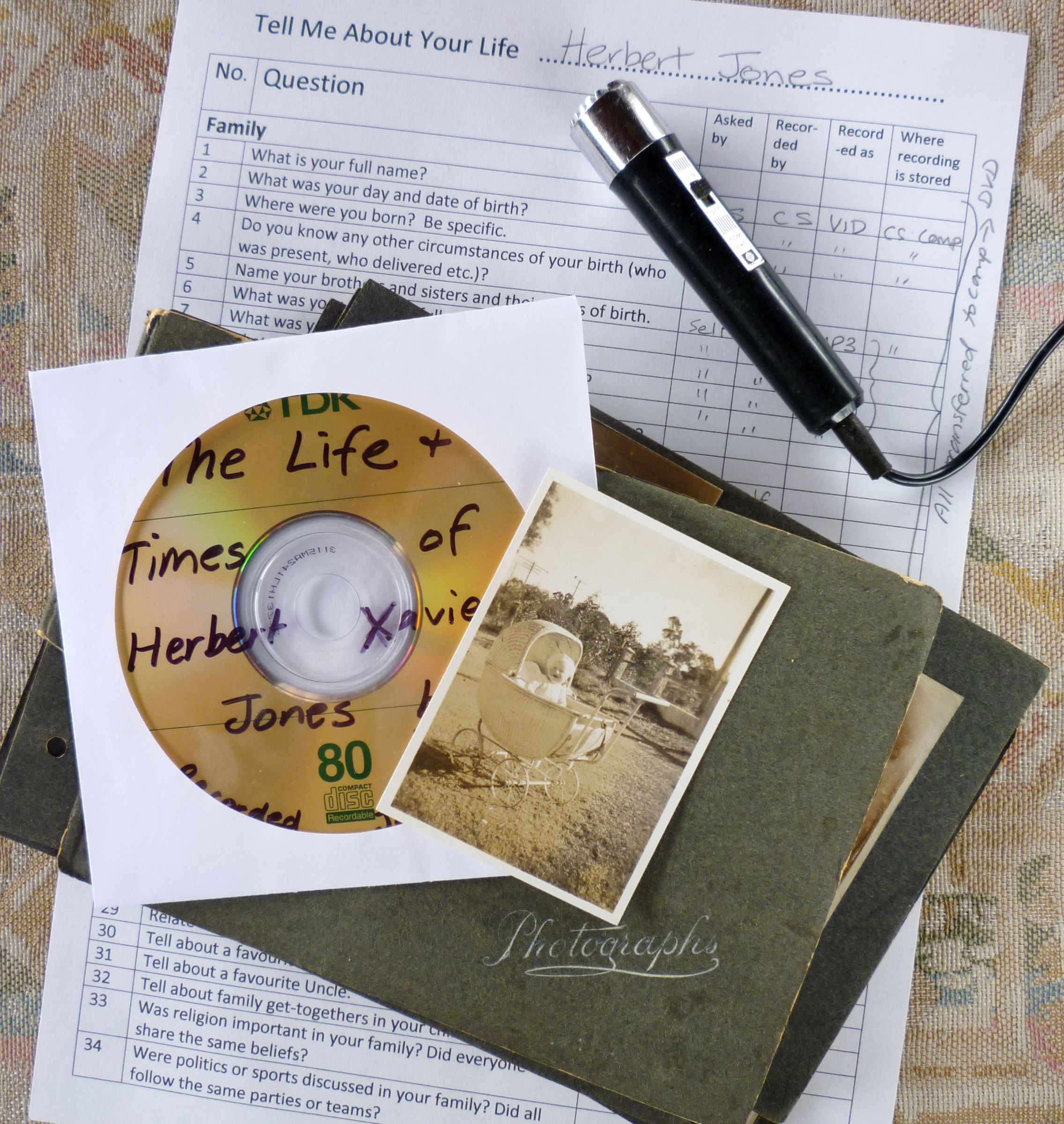 Record Your Family's Oral History- Before It Dies Out.