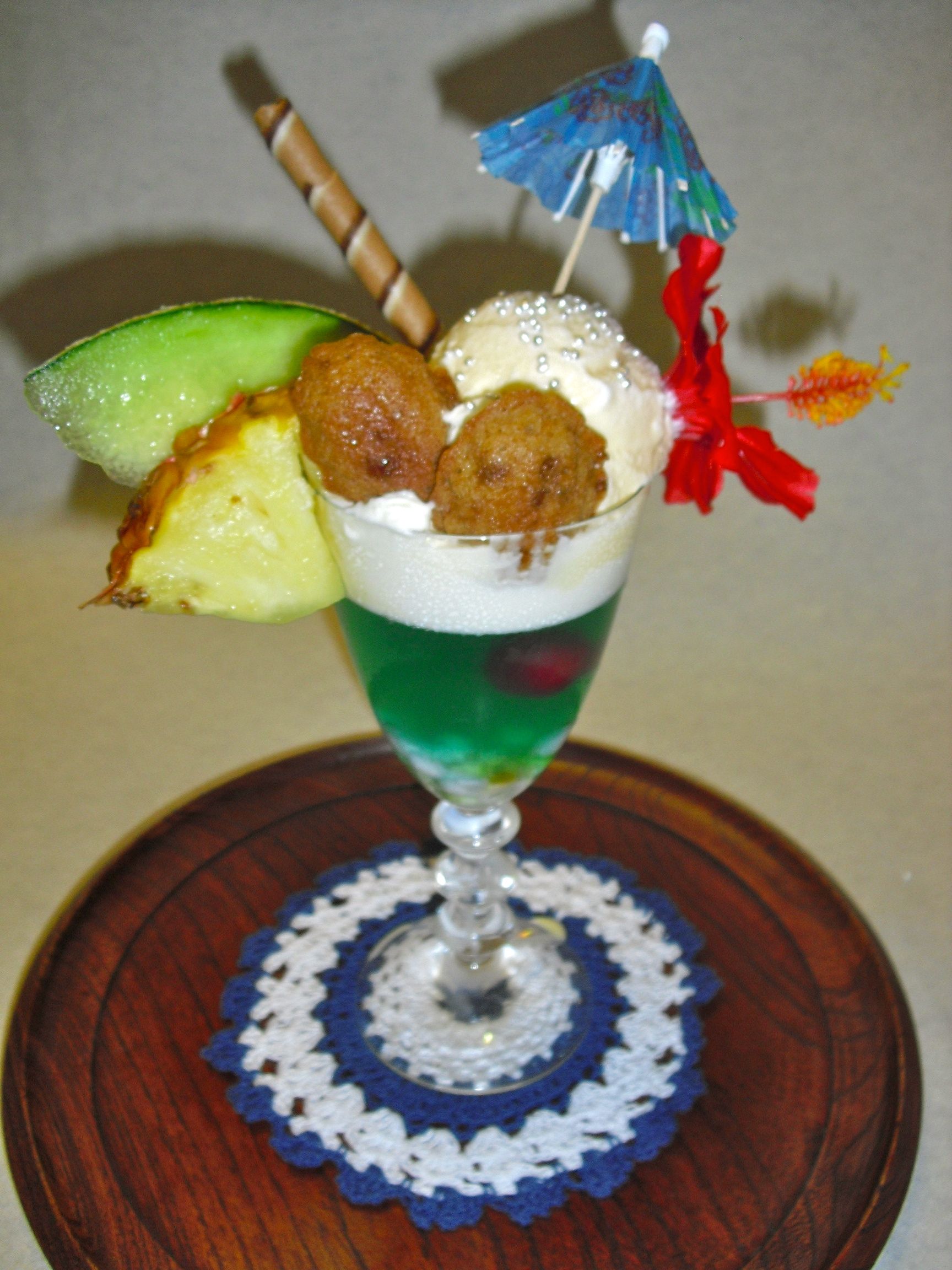Blue Hawaii Parfait