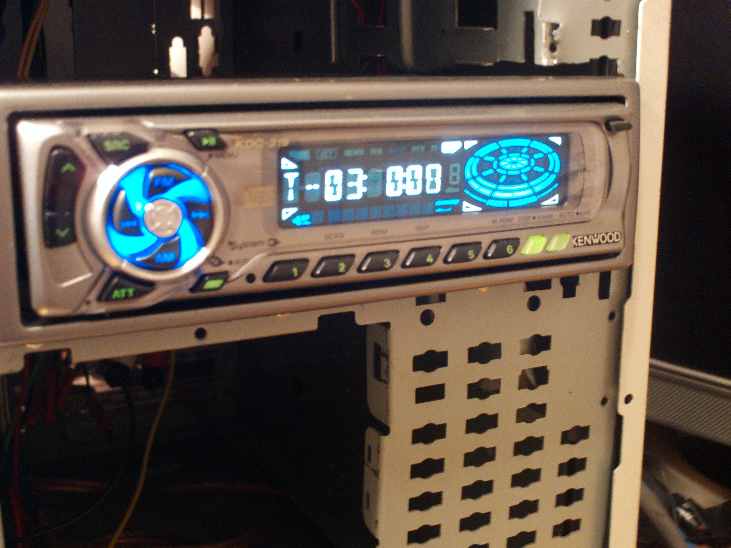 ATX Powered Car Stereo, and 3 Way Speakers (for Home Use) 10 Steps