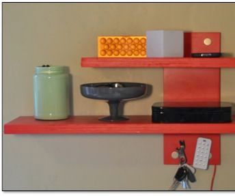 Multi-Use Magic Shelf- Qi-Enabled, Embedded Magnets