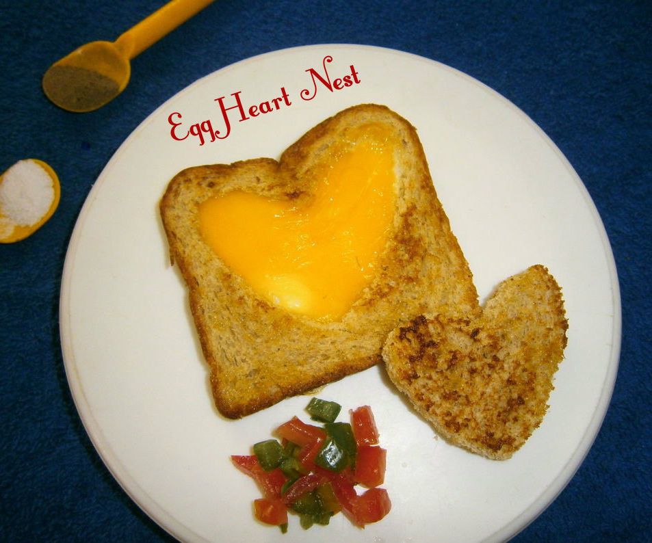Egg Heart Nest