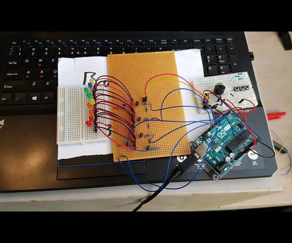 Aruidno: LED Knock Puzzle