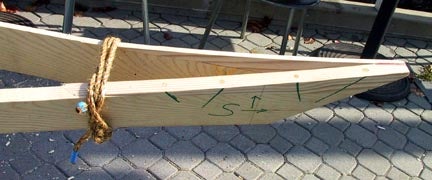 Install the Bow and Stern Spreaders