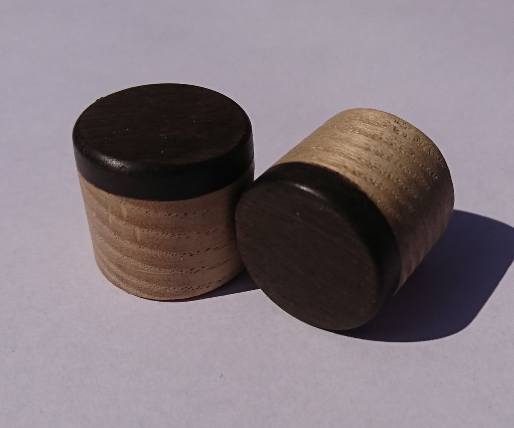 Wooden Guitar Knobs With a Drill