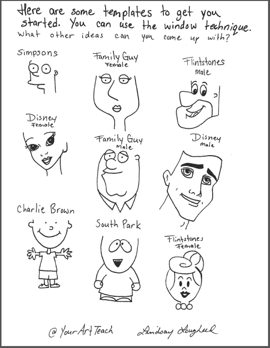Cartoon Self Portraits : 12 Steps - Instructables
