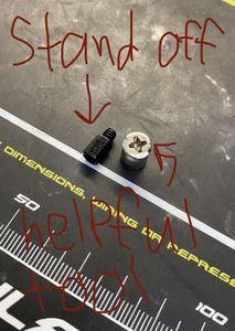Motherboard and Standoffs