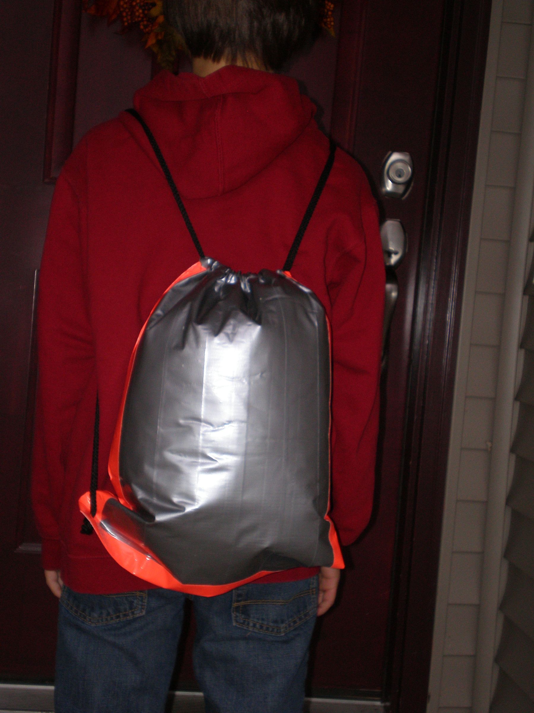 Duct Tape Drawstring Bag