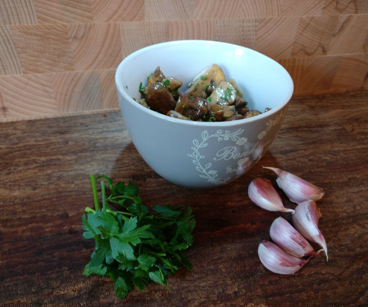 Quick and Easy Mushrooms.