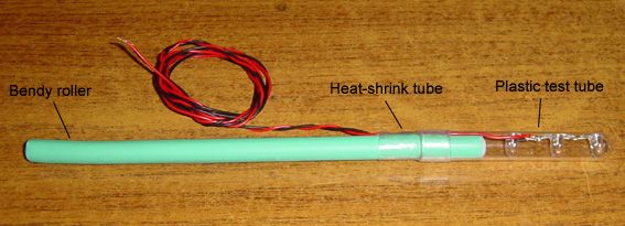 A Simple Water-proof LED Light Case for Bicycle, Easy Installation and Adjustable.