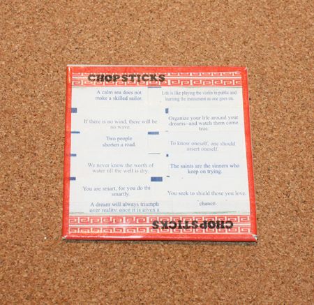 Fortune Cookie Coaster