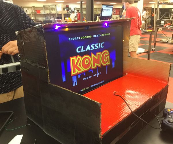 Rasberry Pi Arcade Booth