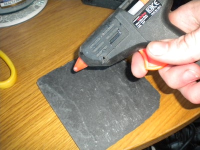 Glueing the Foam