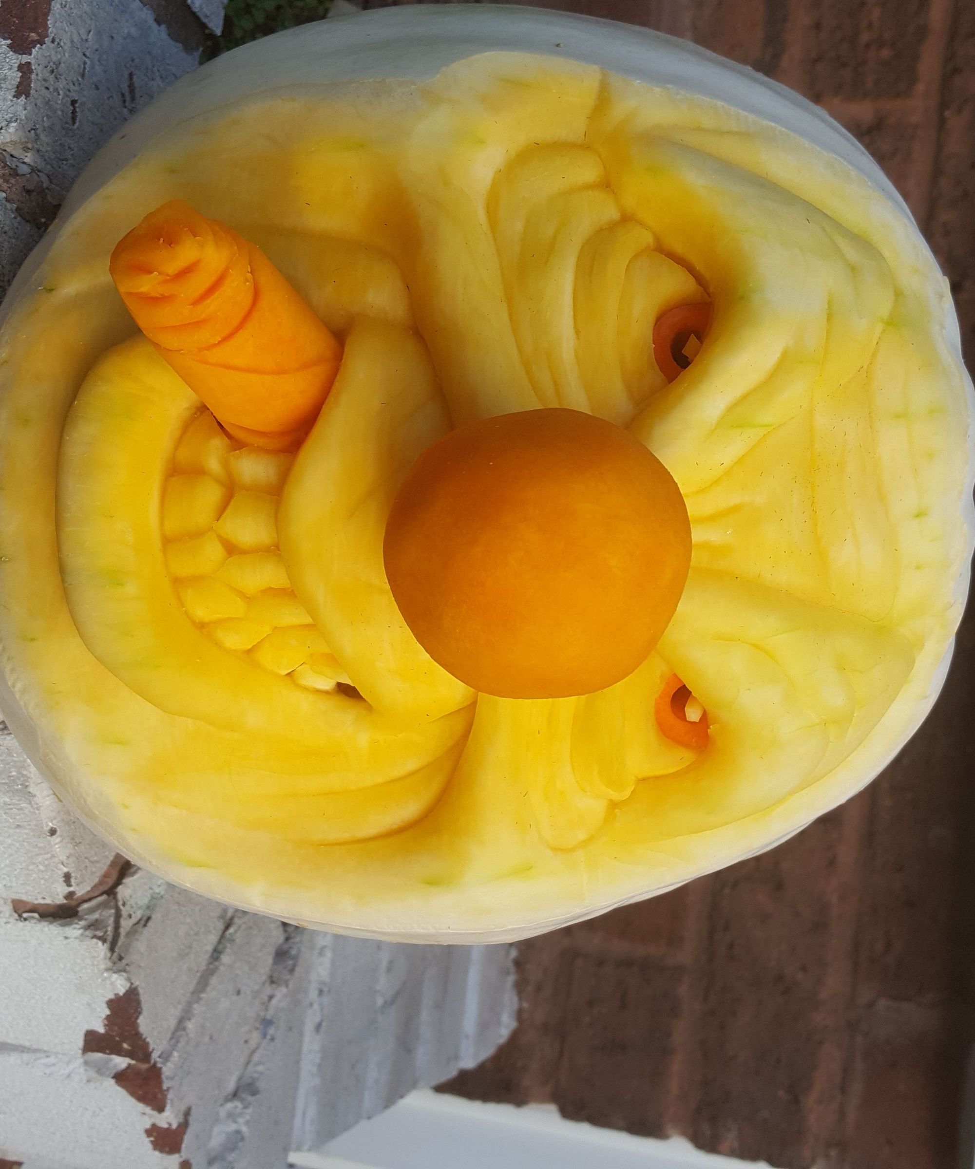 How to Carve a Clown Pumpkin