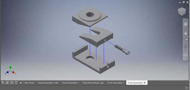 TAD 330- Making Isometric & Exploded Assembly View Drawings : 31 Steps ...