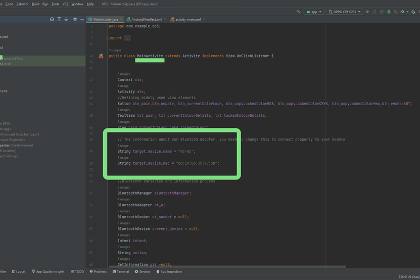 (Optional) Access the Information by Using Android Studio