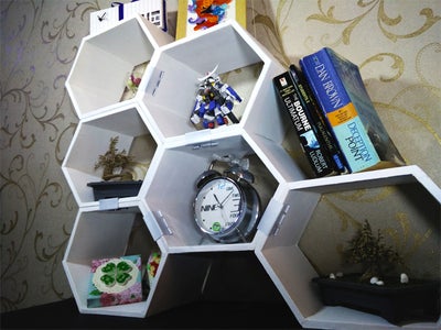 Modular Honeycomb Shelves