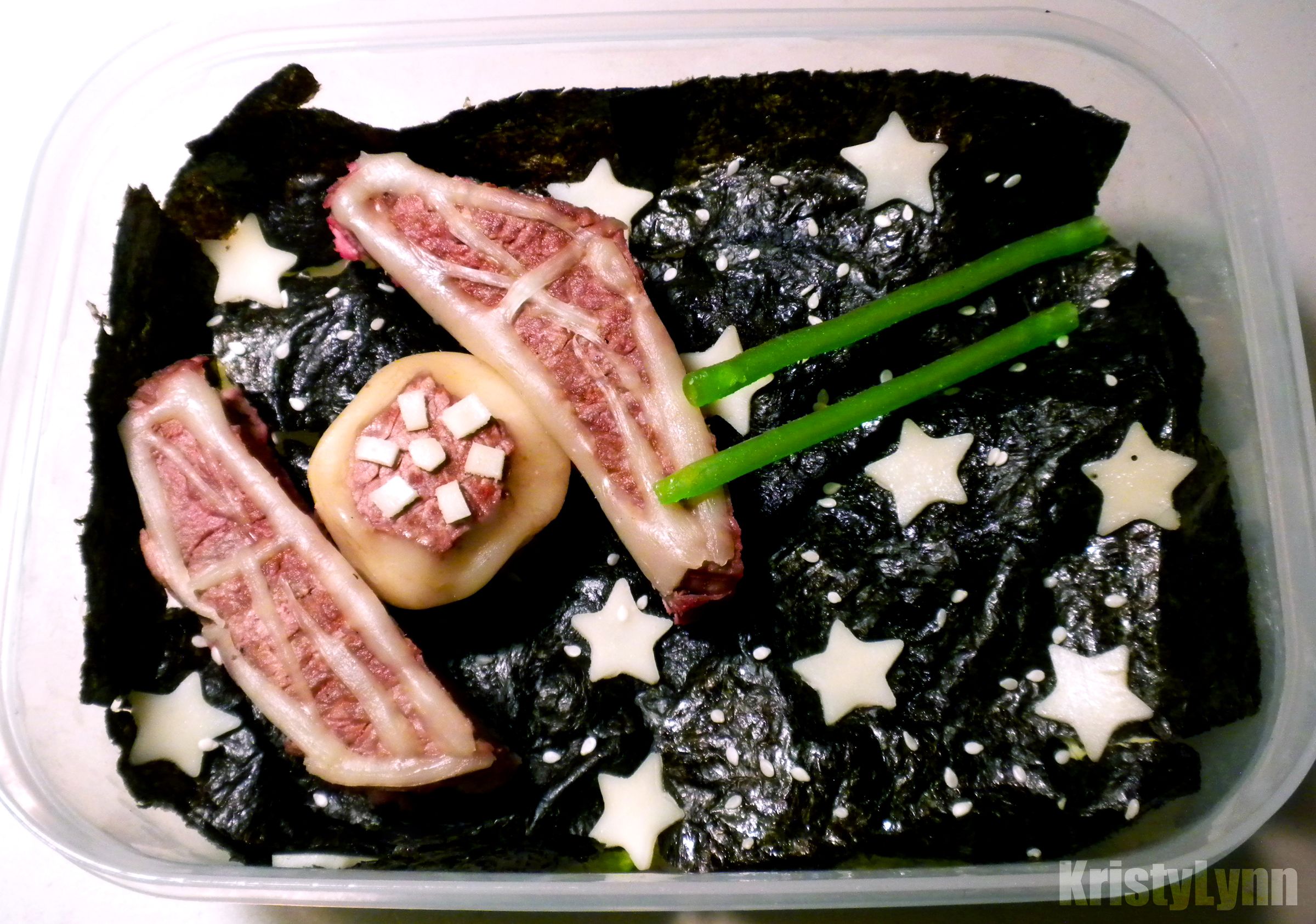 Tie Fighter Bento
