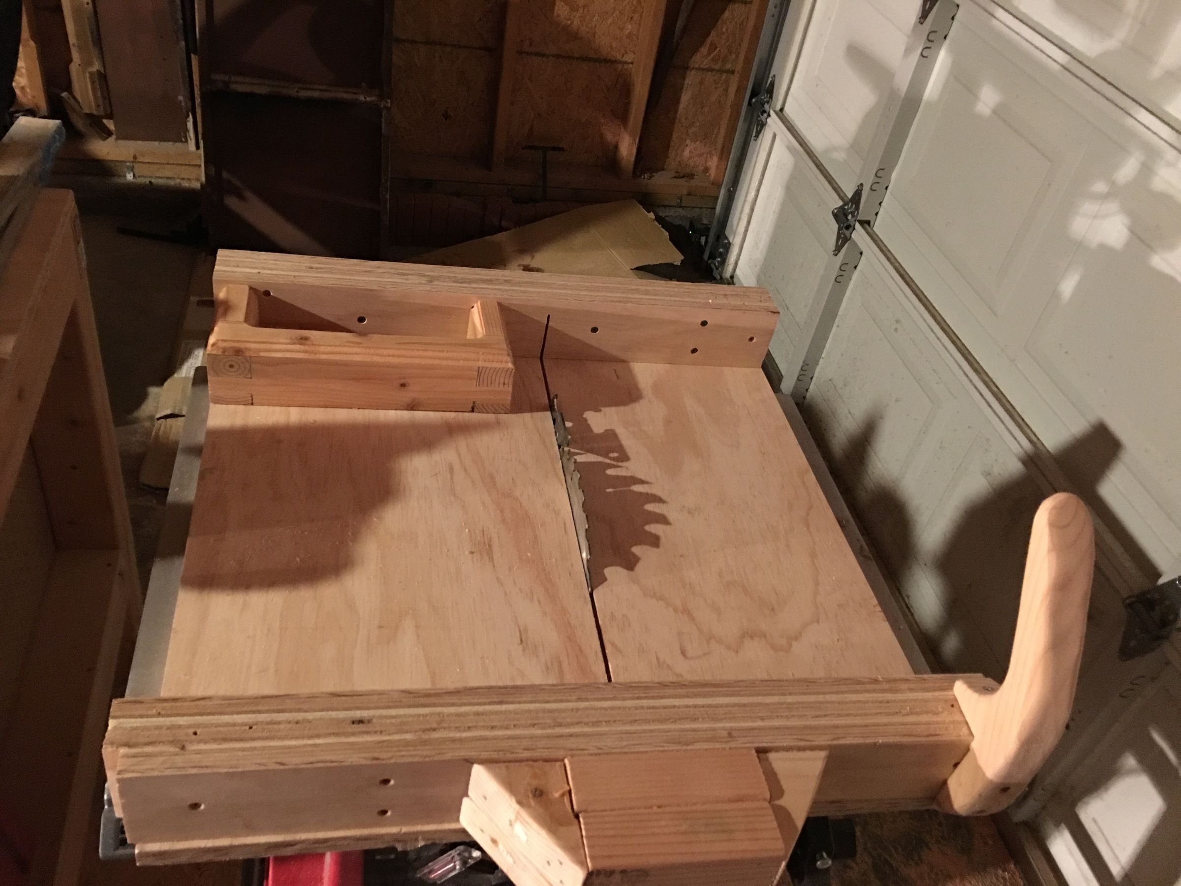 Cross Sled With Pencil Box!