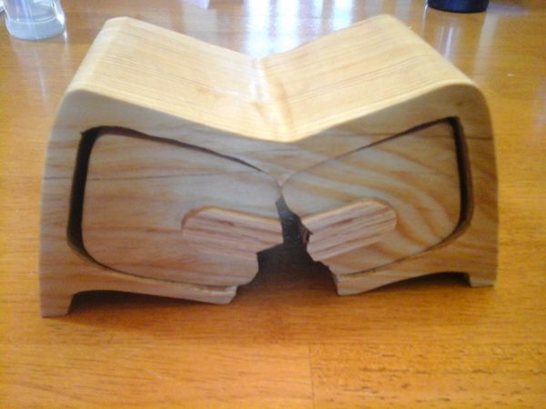 "Broken" Bandsaw Box